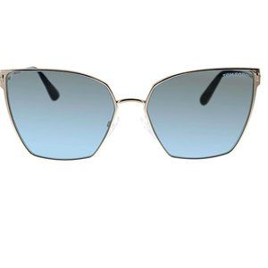 Tom Ford Helena Rose Gold Cat-Eye Sunglasses 59mm